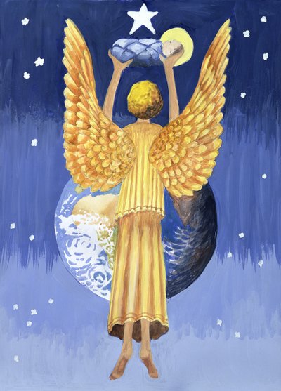 El ángel del mundo de Trish Schreiber